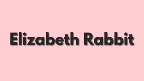Header of elizabethrabbit
